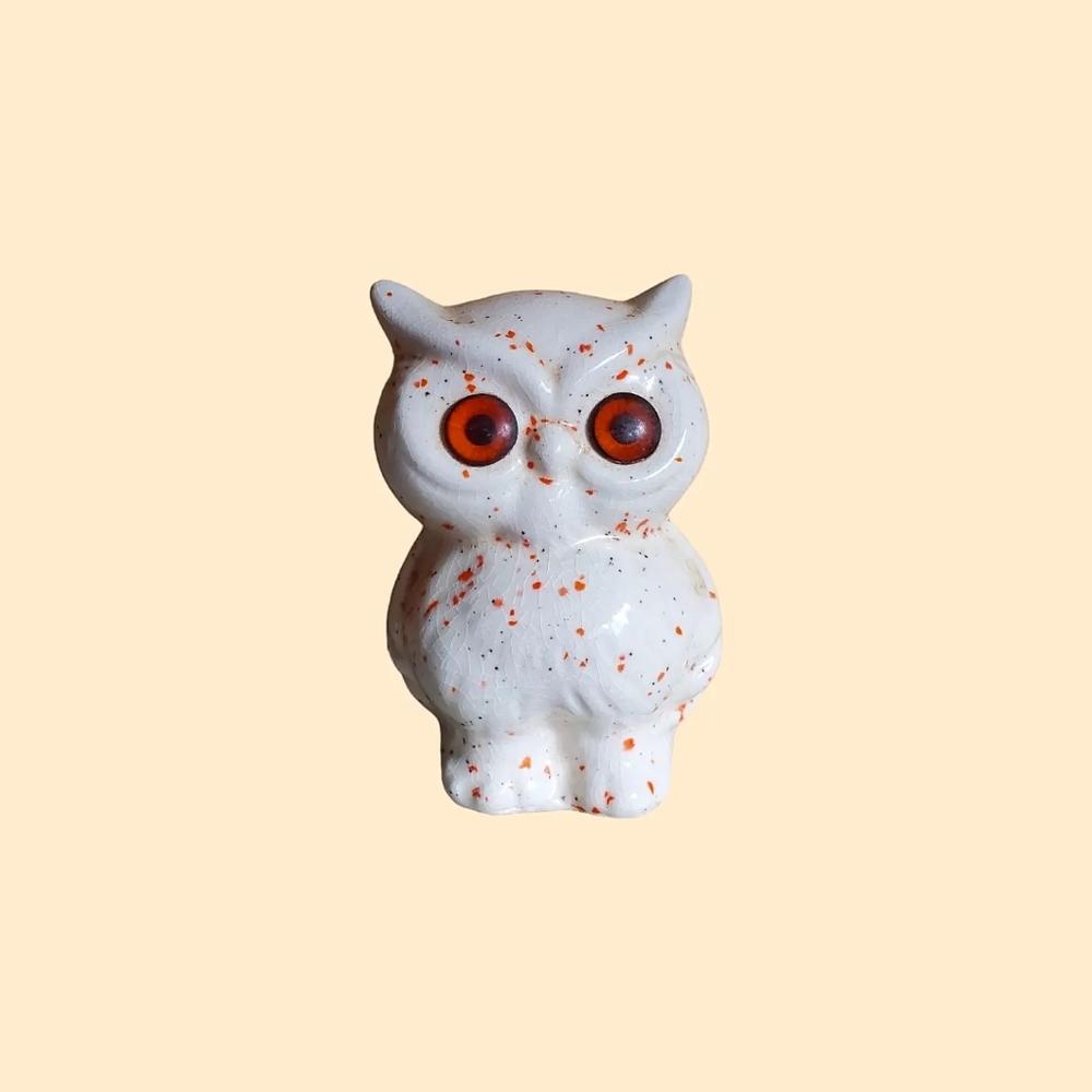 Vintage owl single shaker